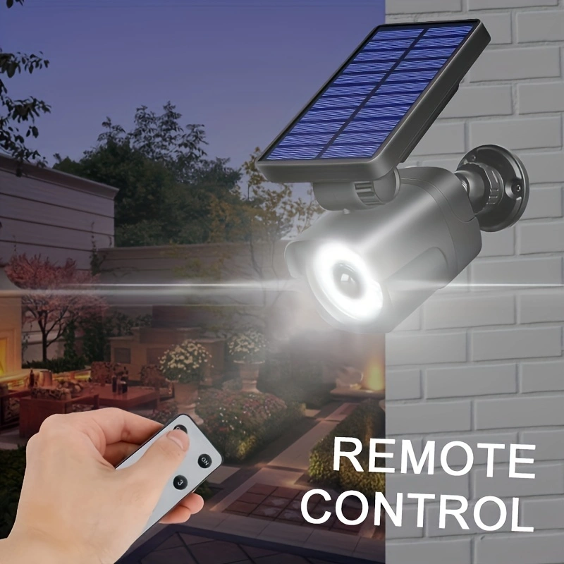 Orlite Solar Outdoor Waterproof Security Lights With Remote 3 Modes Wall Lights Dummy Camera Battery Powered Solar Light
