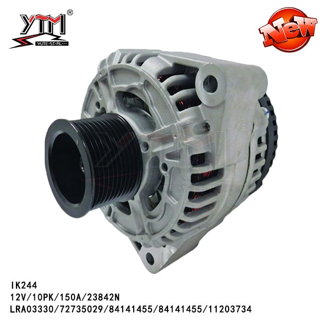 IK244 Alternator IK244 12V 10PK 150A for CASE PUMA 225 1LRA03330 72735029 84141455 84141455 11203734