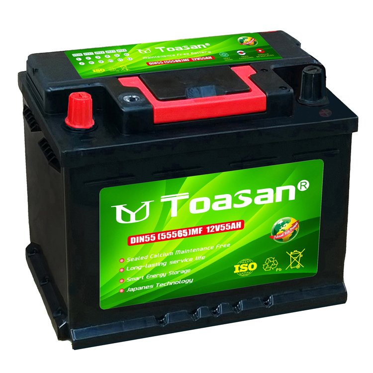 DIN Standard Dry Charged Car Battery Turkey 55559