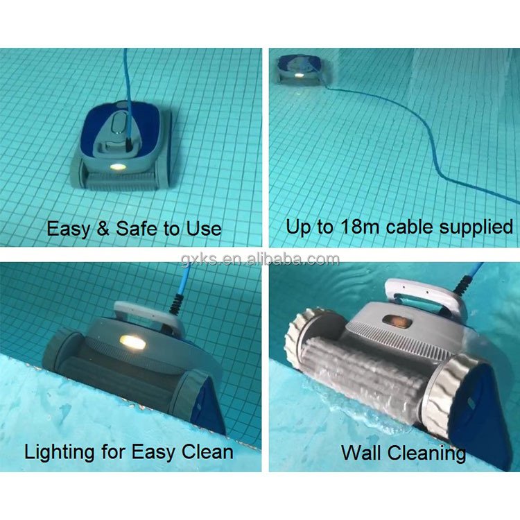 Portable Auto Swimming Pool Robot Vacuum Self Cleaning Machine Equipment Limpiador De Piscinas Aspiradora Robotic Pool Cleaners
