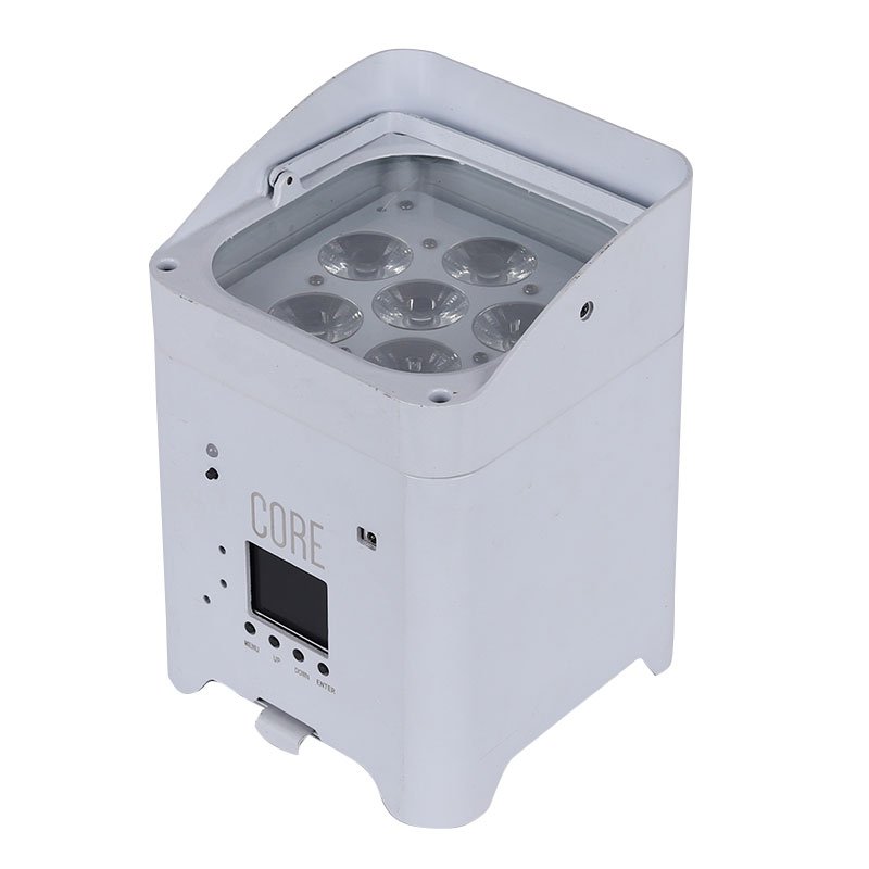 6x18w RGBAW UV 6in1 Battery Wireless DMX Wifi LED Uplight Par Can Light With Charge Case for Wedding Party Bar