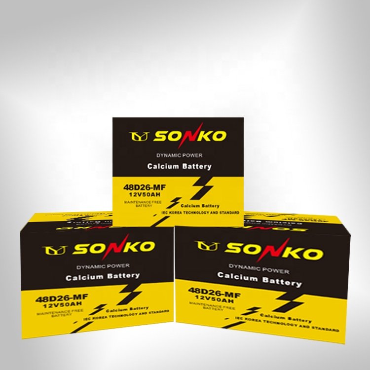 Made in China Excellent SONKO 12V555AH 55559-MF Sealed Lead Acid Battery Car Battery