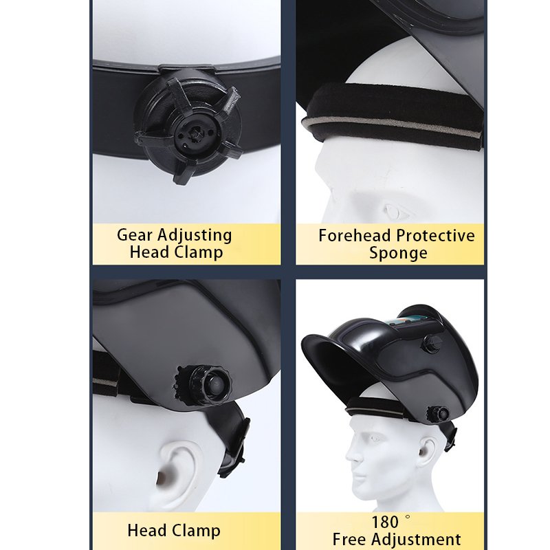 Auto Darkening Welding Grinding Helmet for Welding Work Helmet