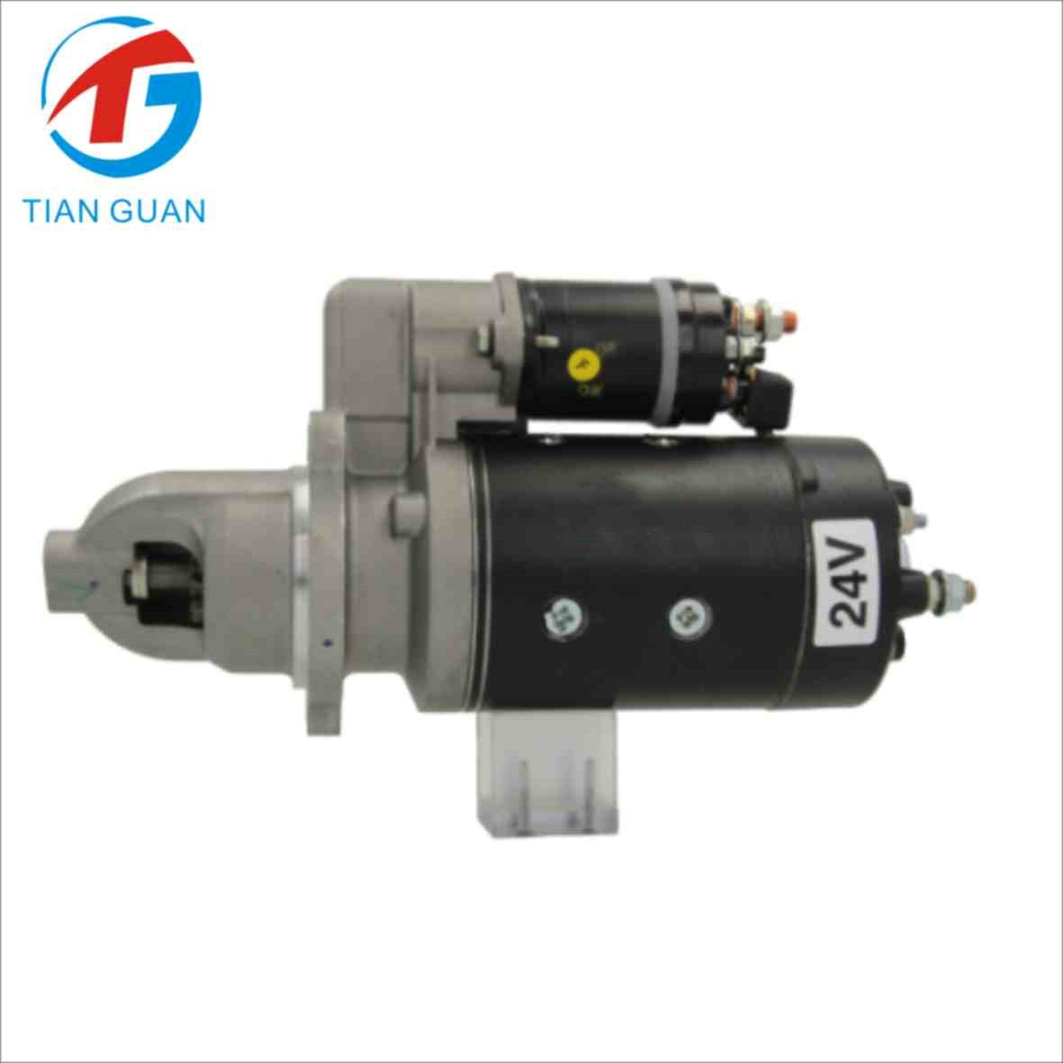 Auto Engine Spare Parts 24V Motor STG92351 3935328 26925237B Excavator Engine Nstarter