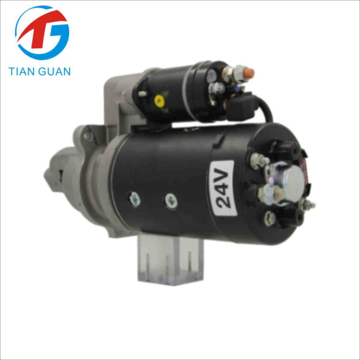 Auto Engine Spare Parts 24V Motor STG92351 3935328 26925237B Excavator Engine Nstarter
