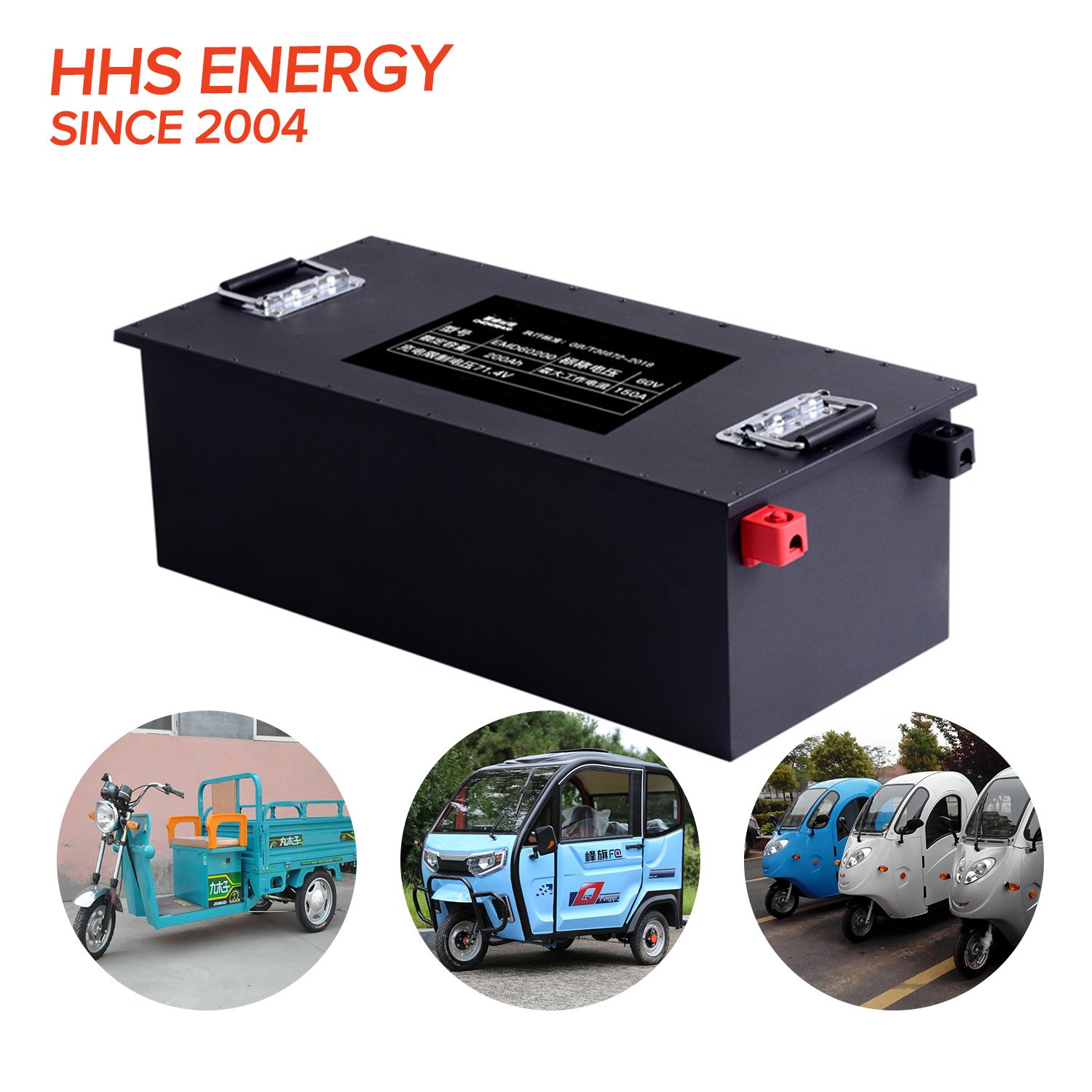 Custom 48v 60v 72v E Rickshaw Battery 48 Volt Electric Rickshaw Battery Packs