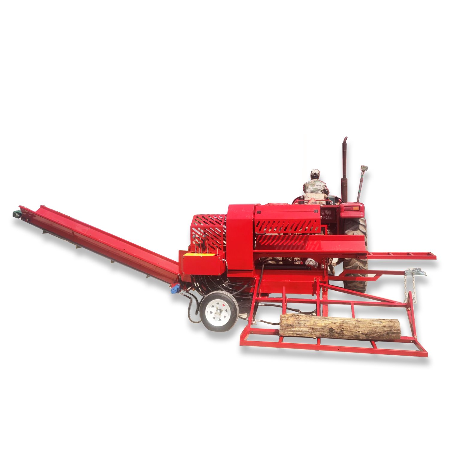 PTO Log Splitter Auto Saw Used Wood Processor