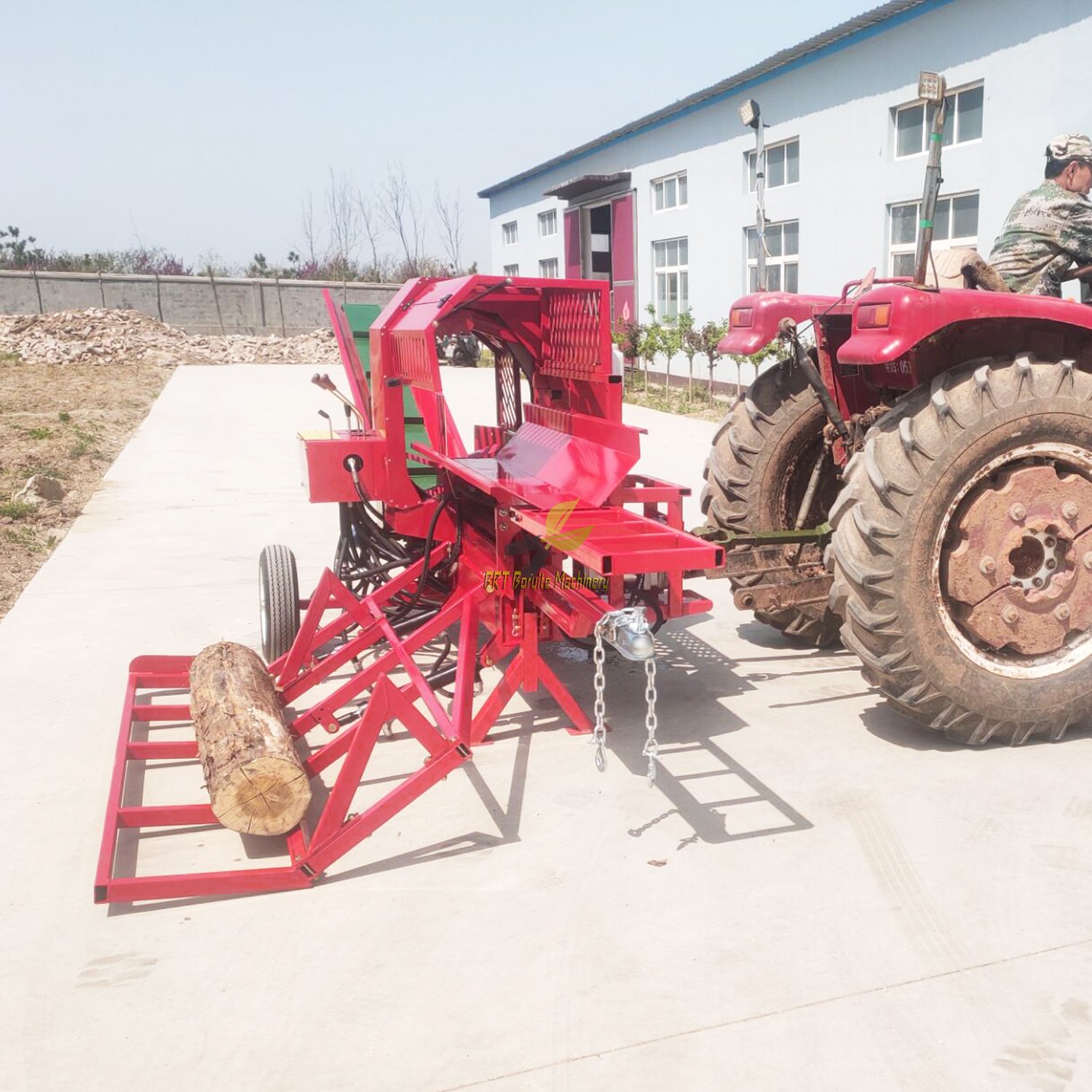 PTO Log Splitter Auto Saw Used Wood Processor