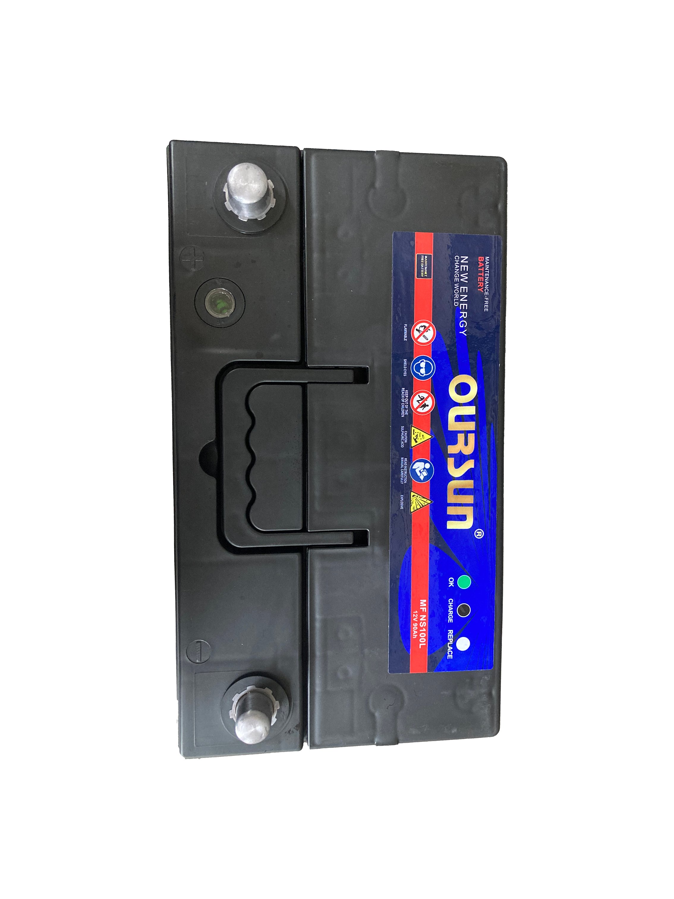 Gulfstar Wholesale Korean 12v 80ah sealed Lead Acid Quick Start NS100L Maintenance Free Automotive Auto Wet Car Battery