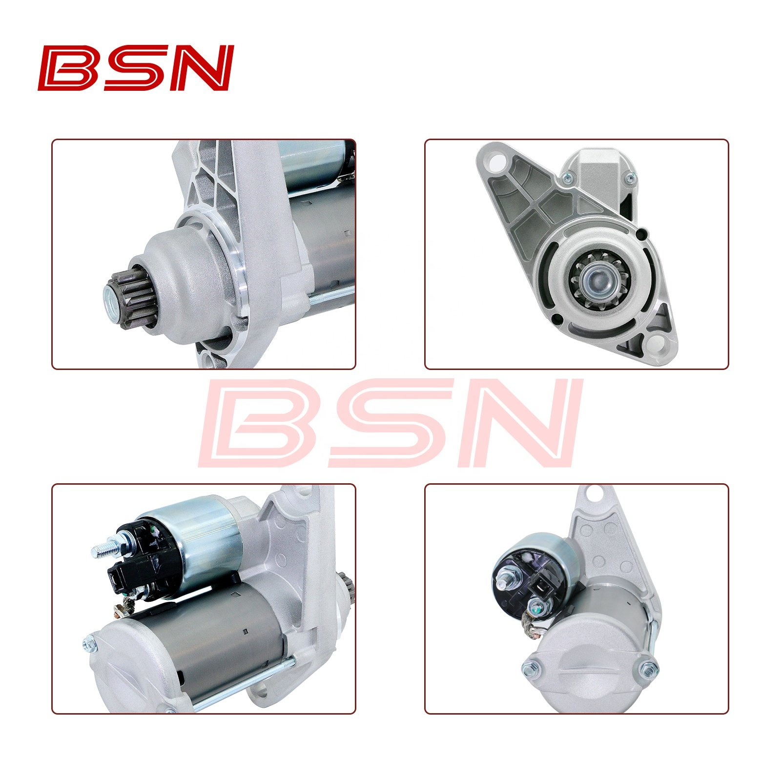 Starter Motor 1.1KW 11T CW OE 02T911021E TSC10R7 for Golf Model Auto Starter Assembly