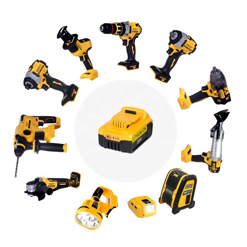 EKIIV New Sealed Original Sales Combo Power Tools 11 Kits Tool Set 20v Volt 18v Volt Drills/ Cordless Drill