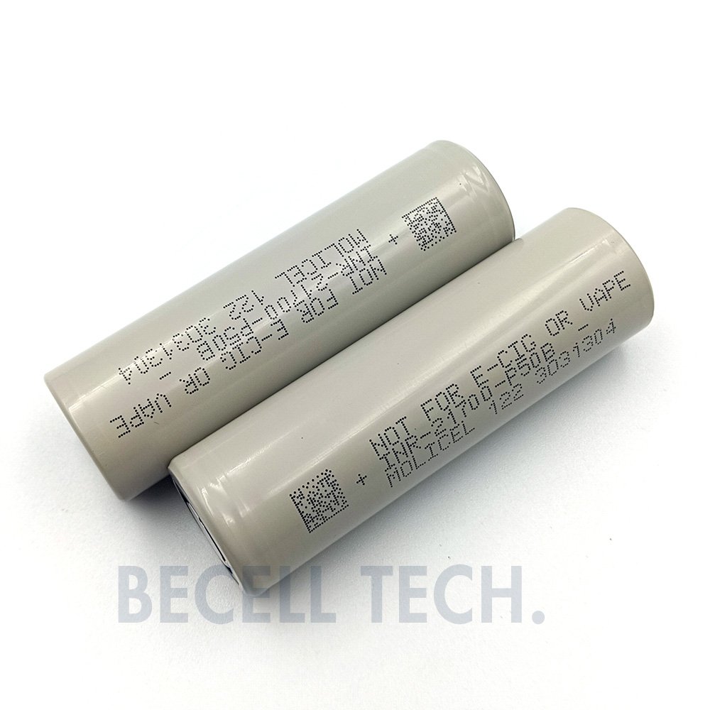 50A Molicel INR21700 P50B 5000mAh 3.6V 50A Molicel 21700 P50B for Battery Pack Power Tools Hypercars UAV
