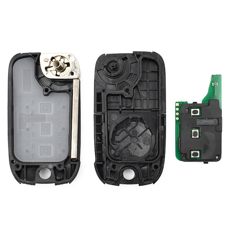 Auto Smart Remote Key 433Mhz with ID47 Chip Pcf7953 for M-G HS ZTS ZS MG3 MG6 MG5 RX5 RX8 Flip Folding Key Car Key 3 Buttons