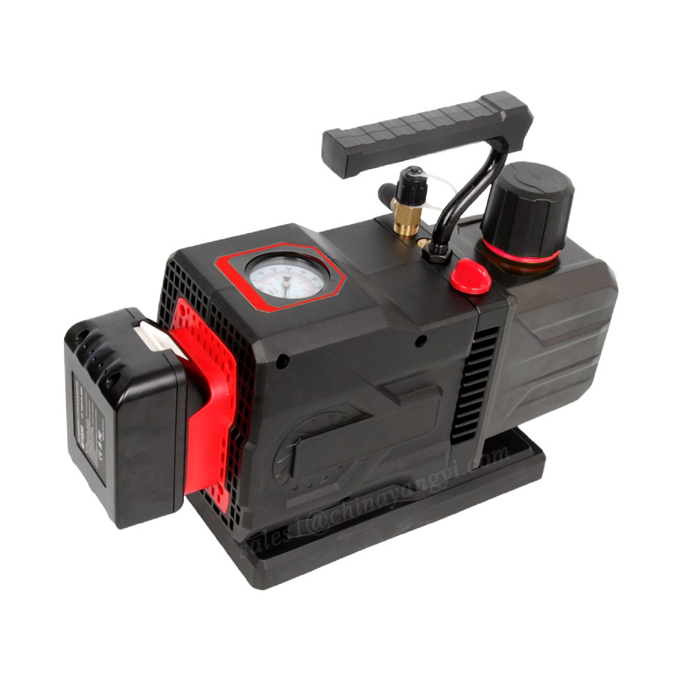 DC Brushless 18V Lithium Battery Cordless Vacuum Pump Dual Voltage R32 Sparkless air Conditioner Refrigerant Vacuum Pump