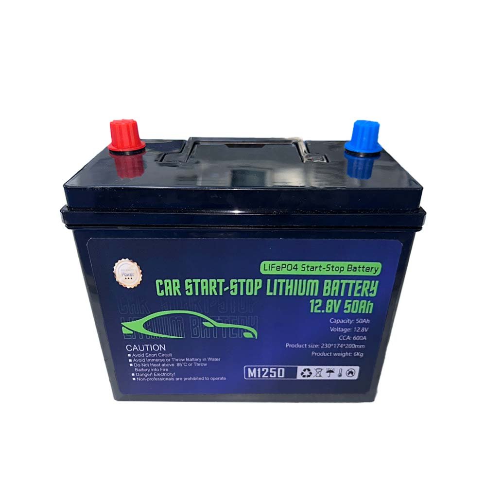 Vehicle Battery SLA Replacement Lifepo4 Auto Starter 12v 45ah 60ah 75ah 90ah 105ah 120ah 135ah Car Start-Stop Battery