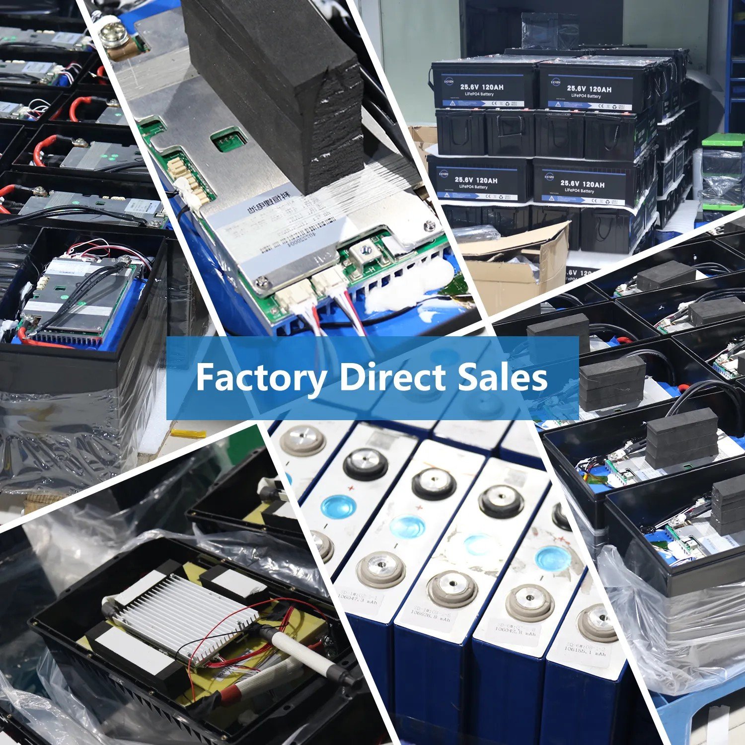 Hot Sales 24V Energy Storage Battery 12V 48V 51.2v 50Ah 100Ah 200Ah 300Ah 400Ah Lithium Iron LifePo4 Battery With BMS