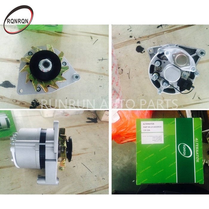 12V 33A Auto Alternator Alternateur for DEUTZ FENDT 0120300552 0120339531 JFZ135 F2L912 F3L912