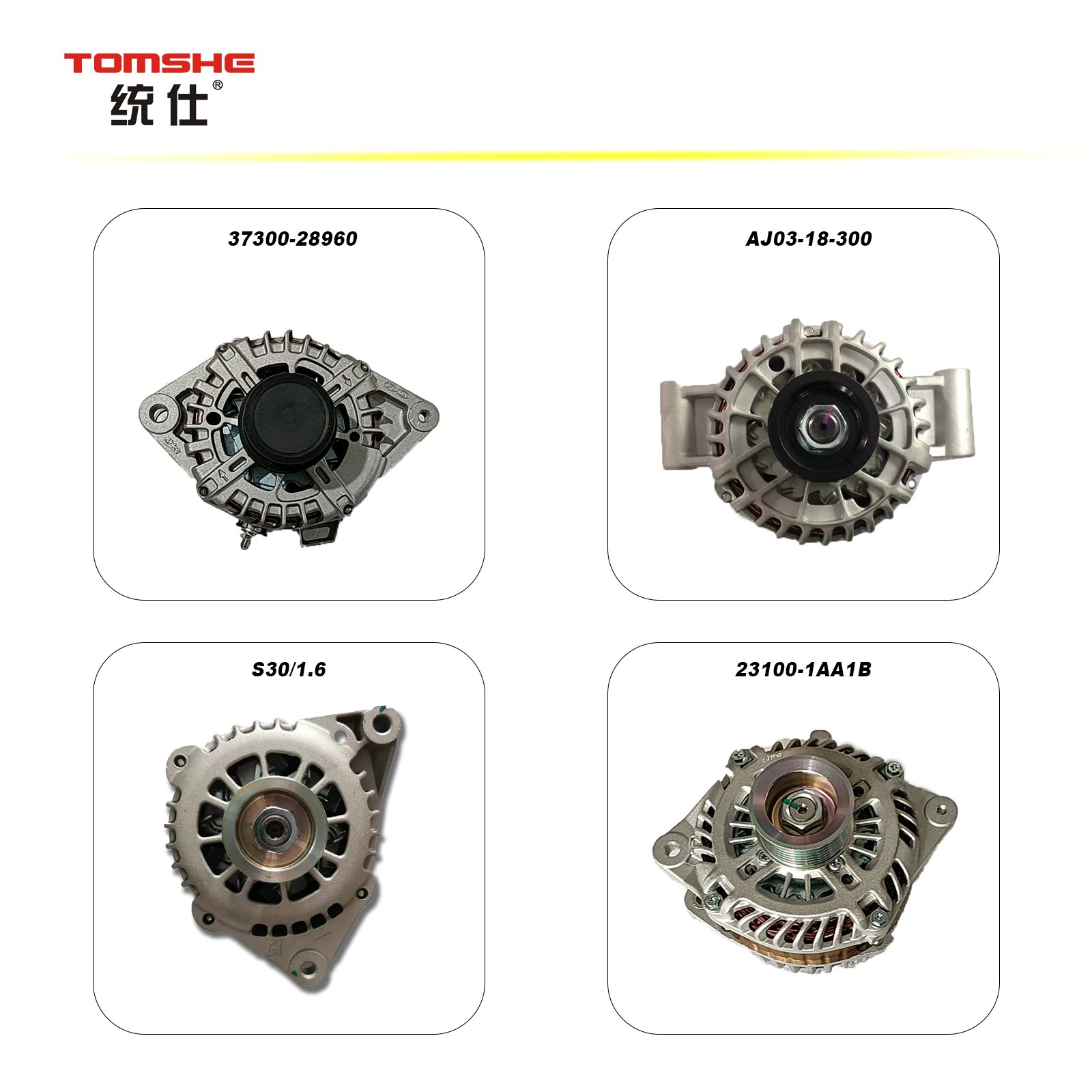 For Mazda 3 BK Auto 12v Small Alternator OEM ZJ01-18-300 Car Alternator