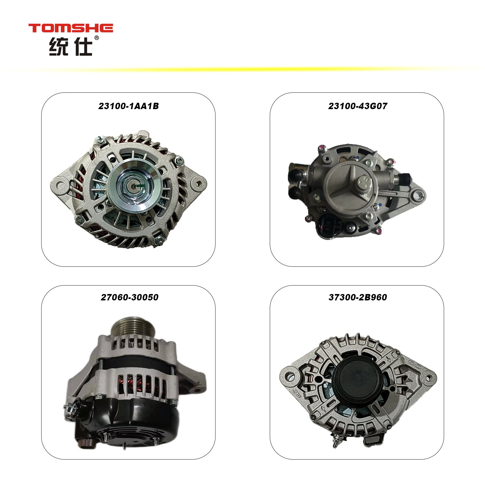 For Mazda 3 BK Auto 12v Small Alternator OEM ZJ01-18-300 Car Alternator