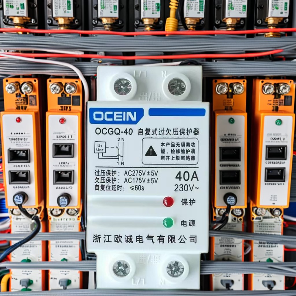 Auto 30 Amp Battery Voltage Protector Power Surge Voltage Regulator Single or Three Phase 220V Output
