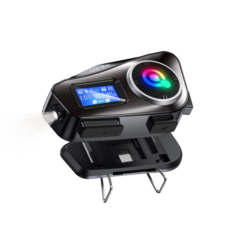 Q58MAX ODM/OEM LCD Display Sound Mixing 2people 300M Intercom Skiing/motor/bicker Helmet Headset Voice Assistant