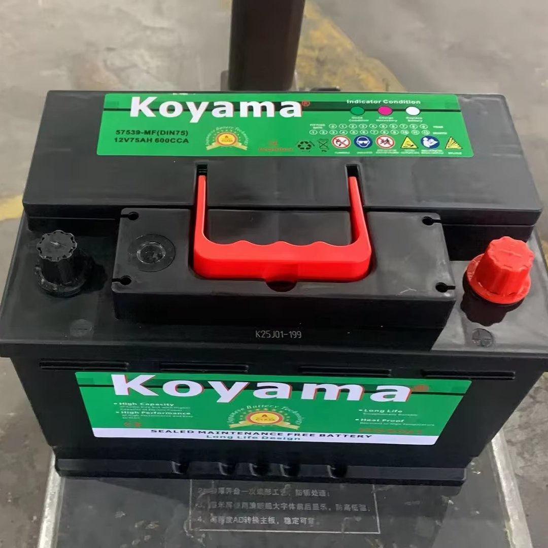 New 12V60AH BCI24F Auto Car Battery Maintenance Free Lead Acid Automotive Battery for Trucks and Motorcycles 60AH Capacity