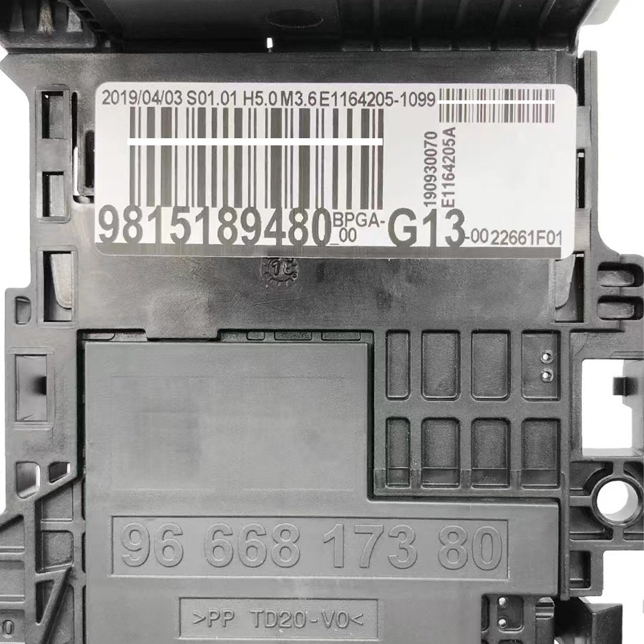 ECU Control Module Unit Battery Manager BPGA Box for Peugeot 508 Citroen C4 DS4 DS5 DS6 9665878080 6500JE 9666817380 9811475080