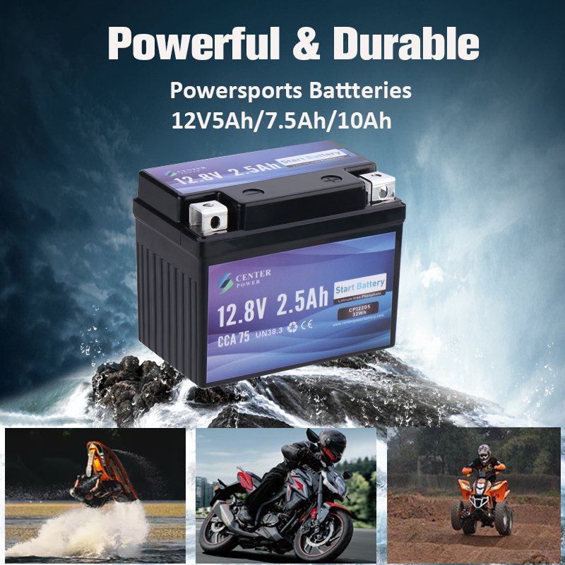 Strong Power 12v 4ah Motorcycle Cranking Battery Lithium Lifepo4 Batteries 12v 5ah Motorcycle Battery