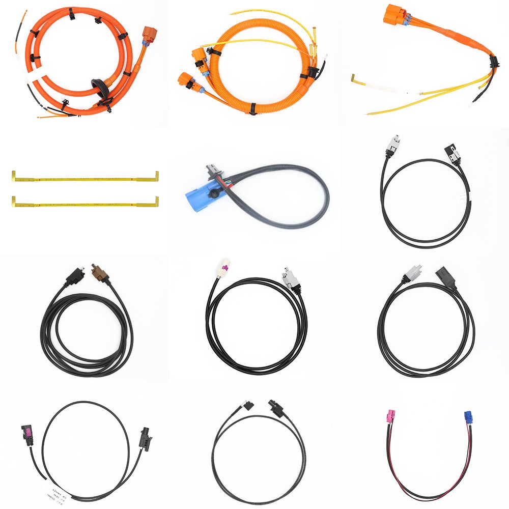 Keli Customized Design Industrial Machine Medical Equipment Automotive Charger Auto Battery Cable Wire Harness