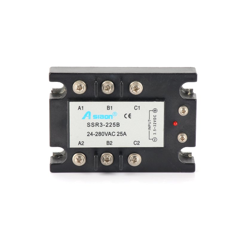 3 Phase 3-32VDC to 24-480V Starter Relay SSR 40A-120A 150A 200A Power Voltage Regulator 480v DC to AC Solid State Relay