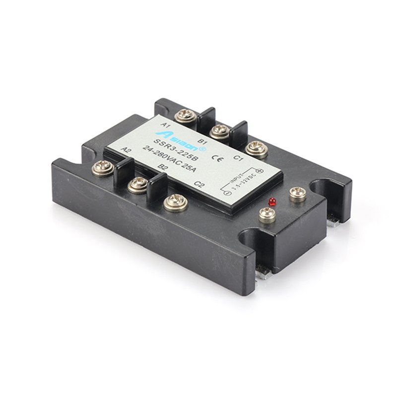 3 Phase 3-32VDC to 24-480V Starter Relay SSR 40A-120A 150A 200A Power Voltage Regulator 480v DC to AC Solid State Relay