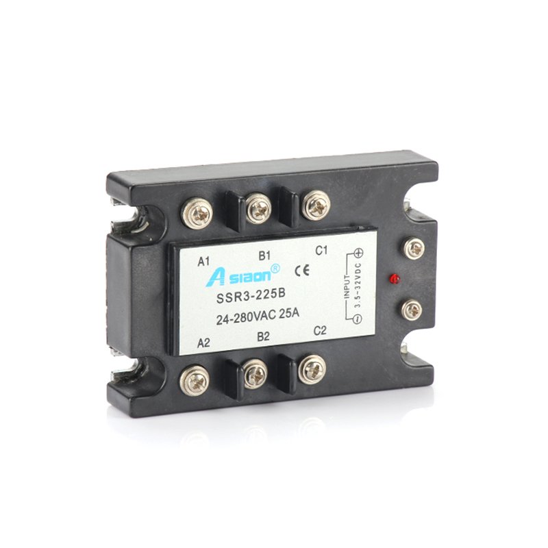 3 Phase 3-32VDC to 24-480V Starter Relay SSR 40A-120A 150A 200A Power Voltage Regulator 480v DC to AC Solid State Relay