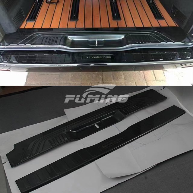 Mercedes V Class 220/260/250 Accessories Luxury Interior Modified Threshold Welcome Pedal With Light for 447 V Class