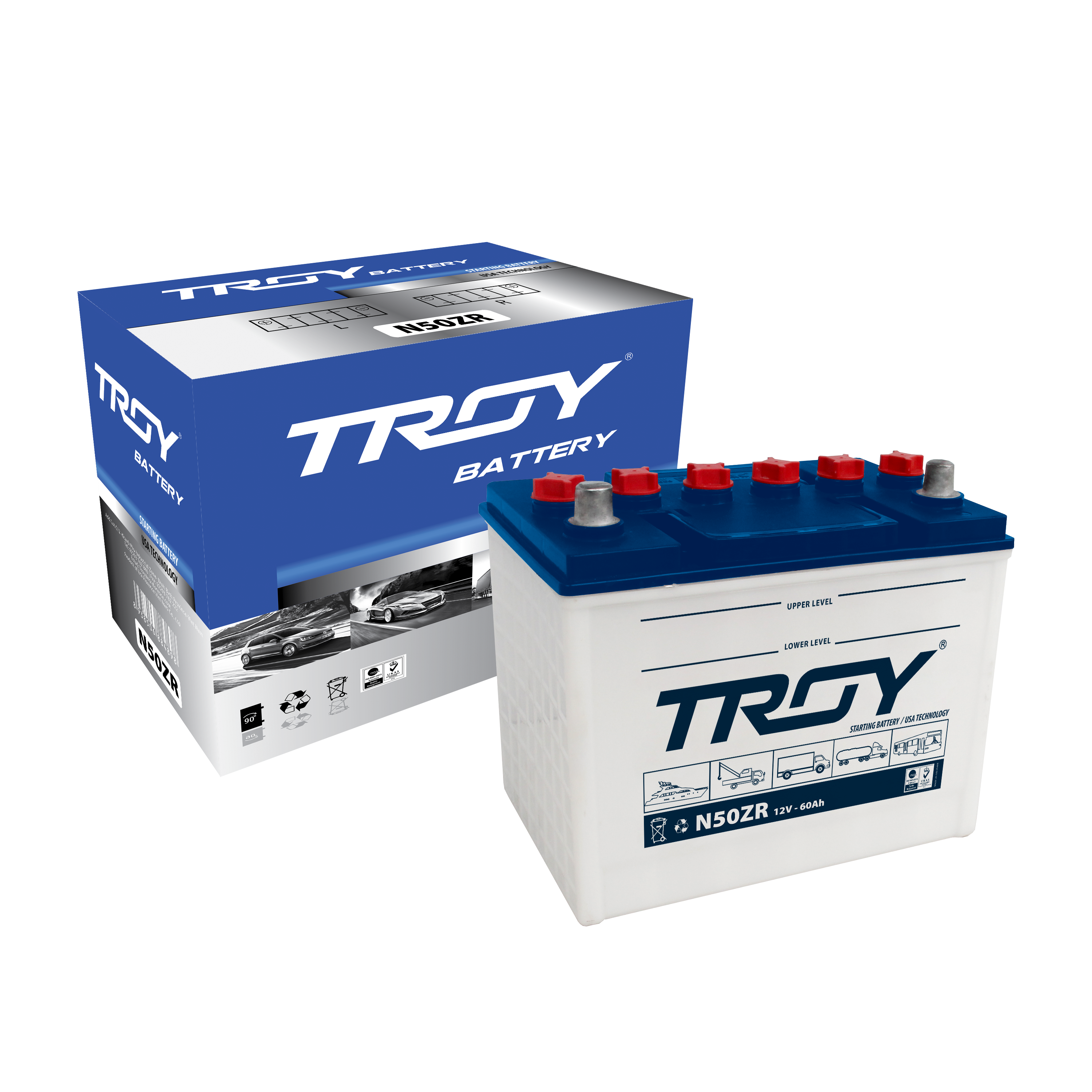 FACTORY PRICE DRIED BATTERY N50Z 60AH Battery for Car and Truck VIETNAMESE WHOLESALE