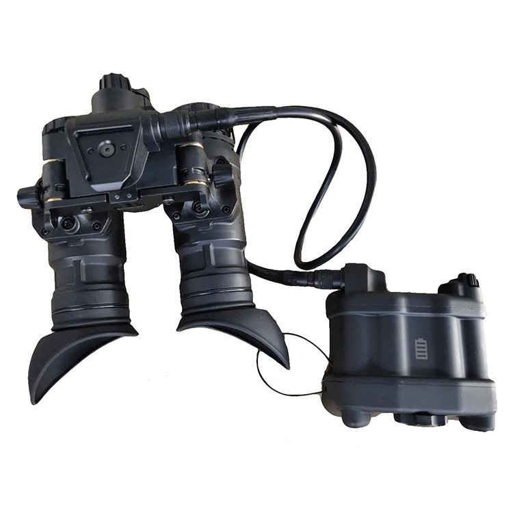 LinduNV High Performance FOV40 Degree Gen2+ FOM1400 Green Phosphor Tube PVS31 Night Vision Goggles Binocular Ready to Use