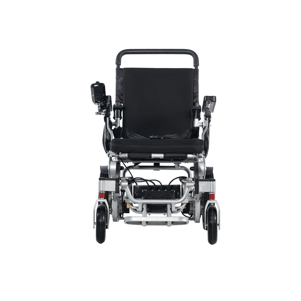 Wholesale Foldable Electric Wheelchairs lightweightElectric Automatic Folding Wheelchairs With Remote For Disabled 60121-L026