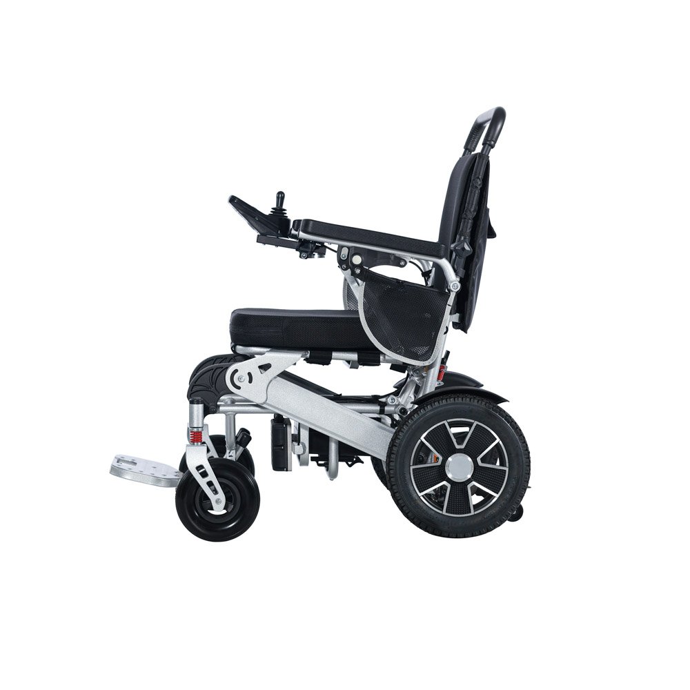 Wholesale Foldable Electric Wheelchairs lightweightElectric Automatic Folding Wheelchairs With Remote For Disabled 60121-L026