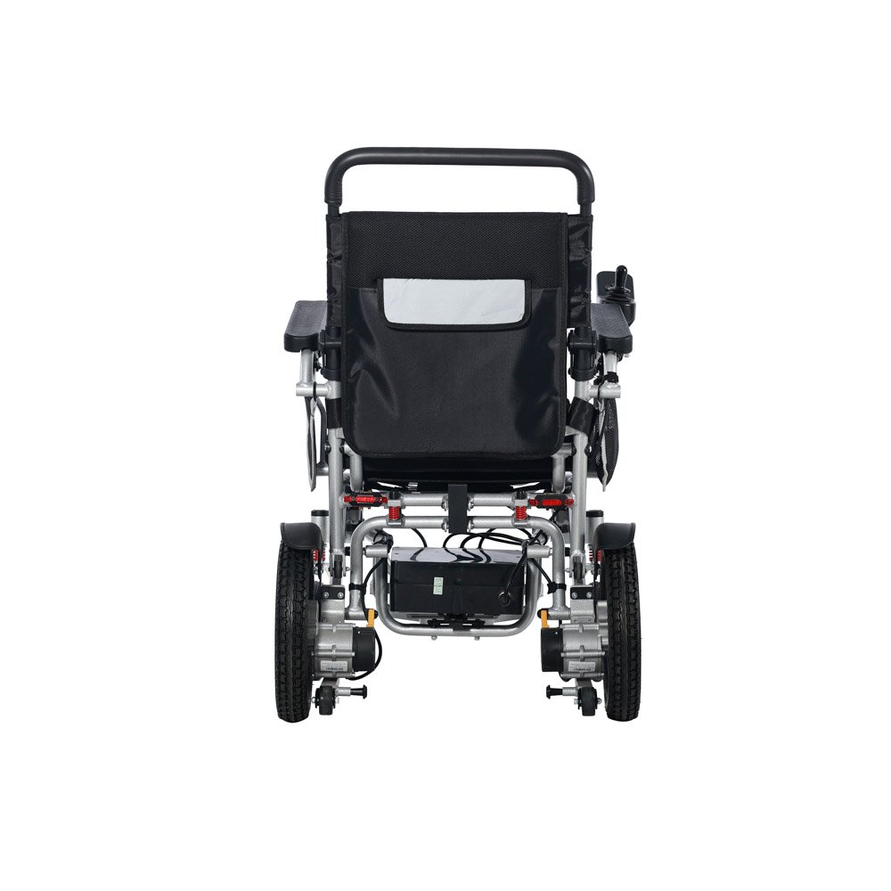 Wholesale Foldable Electric Wheelchairs lightweightElectric Automatic Folding Wheelchairs With Remote For Disabled 60121-L026