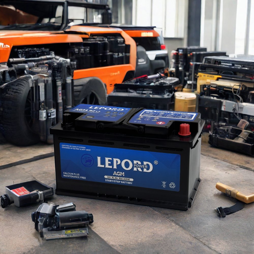 L6 AGM 105ah Auto Battery Supplier 12V c Amel Car Bater Y Bateria De Carro Start Stop Agm Battery Group 31