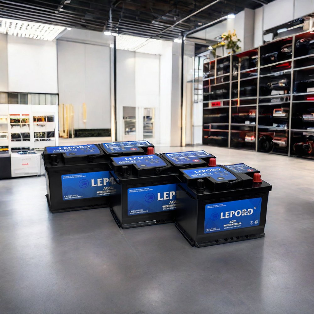L6 AGM 105ah Auto Battery Supplier 12V c Amel Car Bater Y Bateria De Carro Start Stop Agm Battery Group 31
