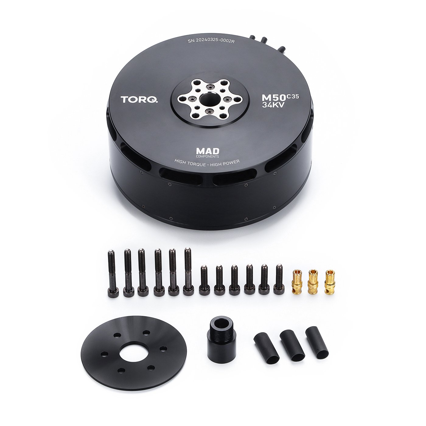 MAD M50C35 IPE 9KV 34KV 40KV High Speed Bldc Brushless Motor Electric Manned Delivery Motor for Multirotor