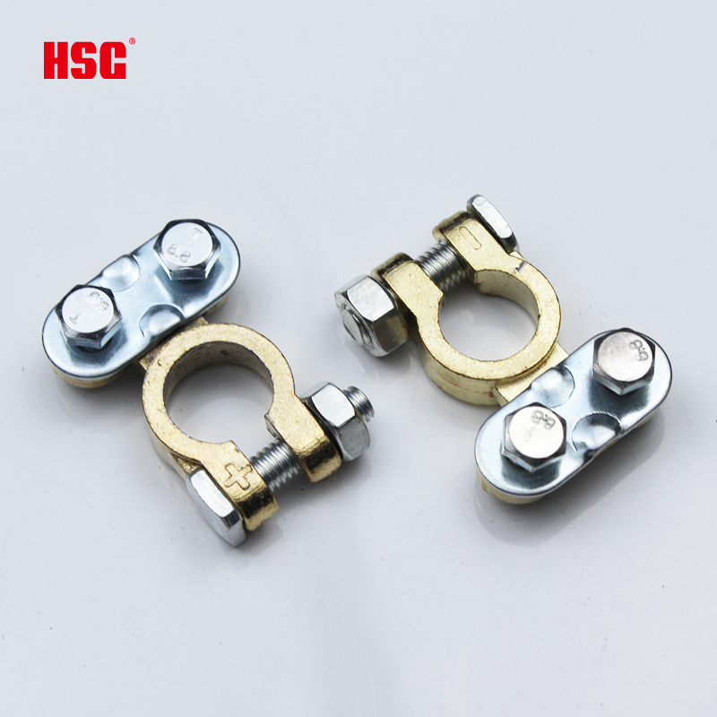 HSG Factory Price Battery Terminal Connector with Large Stock Copper Material Auto Battery Terminal