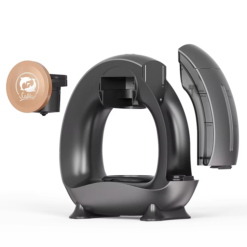Mini Q Espresso Coffee Maker Machines Household Travel for Cappuccino Portable Heating 1400w Electric Coffee Powder Maker