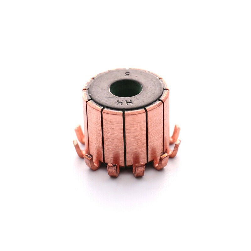 RGFROST 8*23*19.5mm 12P Teeth Copper Hook Type Electrical Motor Commutator for VW Bora Model for Car HVAC Fan