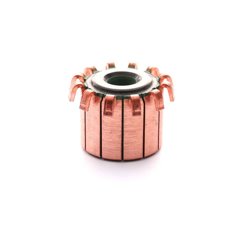 RGFROST 8*23*19.5mm 12P Teeth Copper Hook Type Electrical Motor Commutator for VW Bora Model for Car HVAC Fan