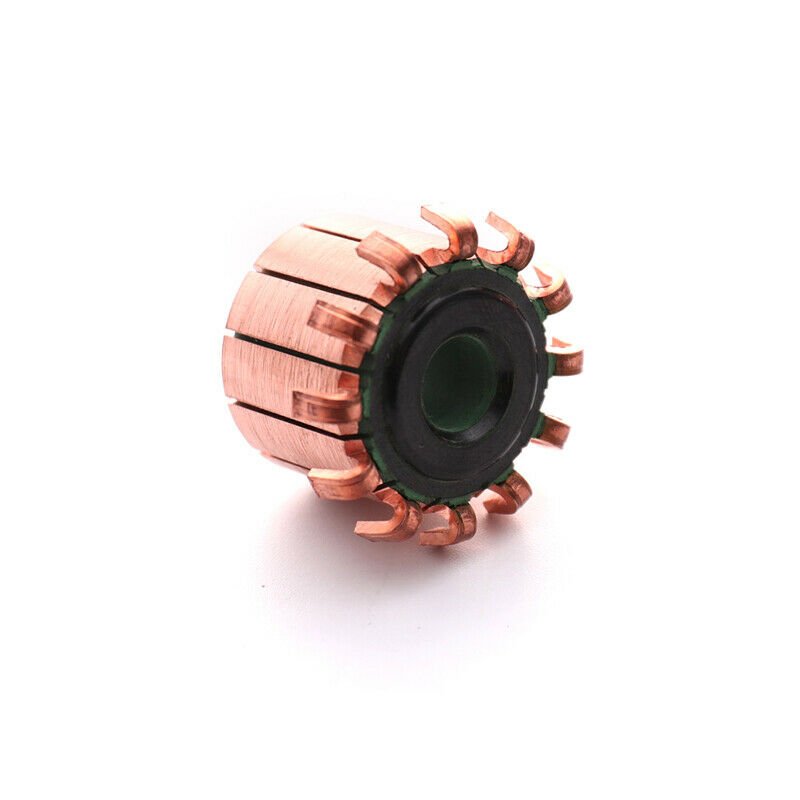 RGFROST 8*23*19.5mm 12P Teeth Copper Hook Type Electrical Motor Commutator for VW Bora Model for Car HVAC Fan