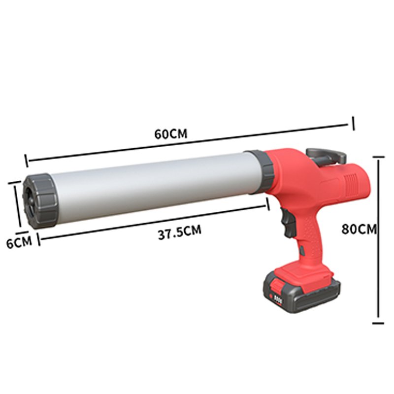 KAFUWELL P4706A 400-600ml Cartridge Tube Sausage Electric Manual Auto Caulking Gun for Pu Silicone Acrylic Glue Sealant