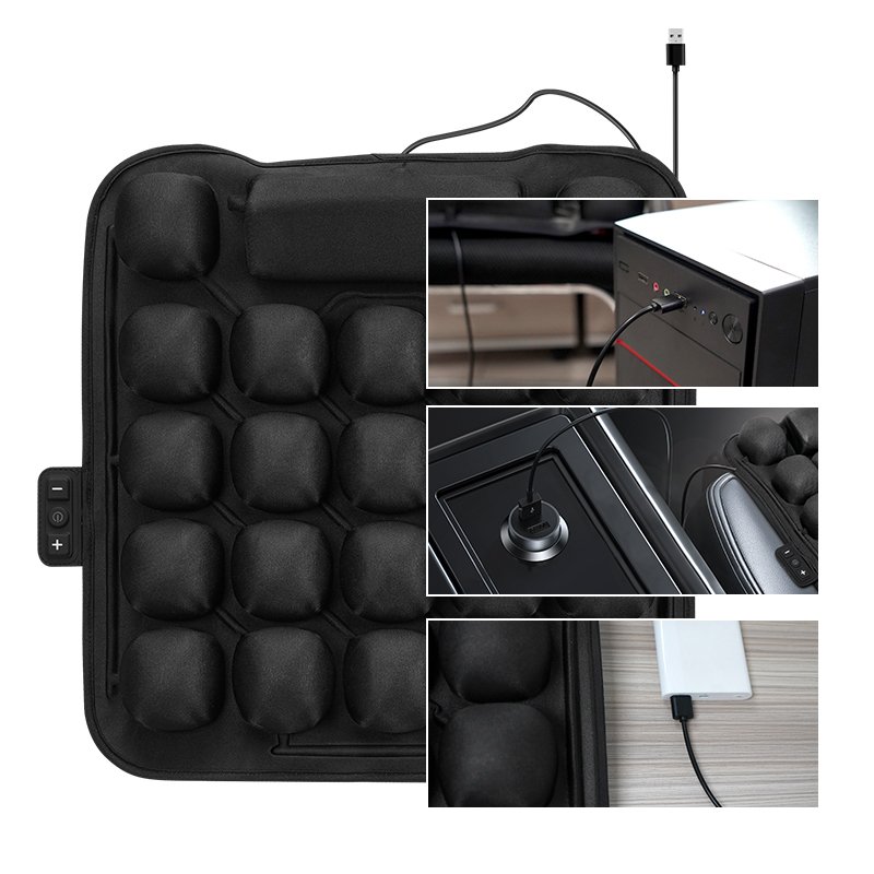 New Design Popular Intelligent Pneumatic Massage Cushion Home Office Car Living Room Wheelchair air Seat Massage Cushion