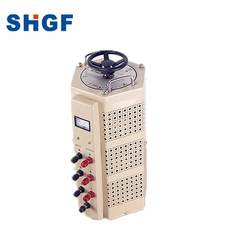Adjustable 3kVA Voltage Regulator for Car Alternator 80-220V Copper Coil 380V/400V Output 50/60Hz Frequency Electronic Use