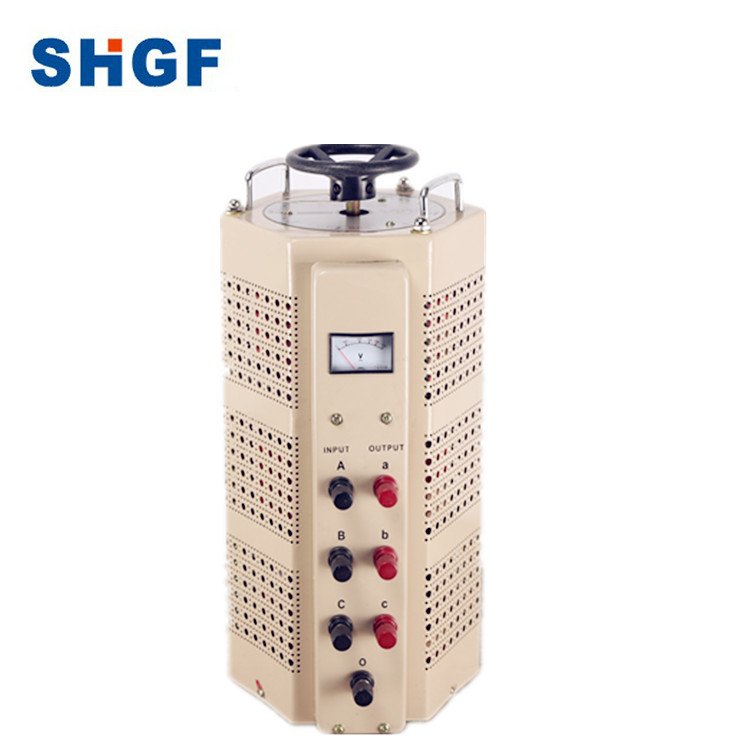 Adjustable 3kVA Voltage Regulator for Car Alternator 80-220V Copper Coil 380V/400V Output 50/60Hz Frequency Electronic Use